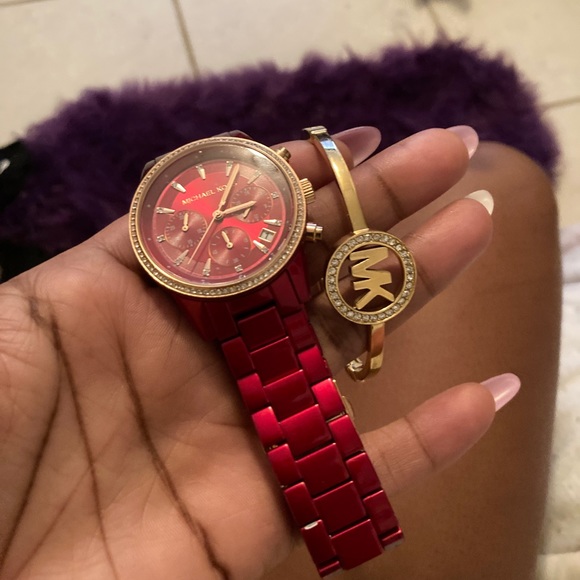 Mk6665 Ritz Ladies Chronograph Quartz 